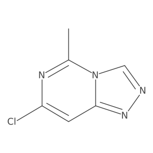 7-Chloro-5-methyl-[1,2,4]triazolo[4,3-c]pyrimidine Structure