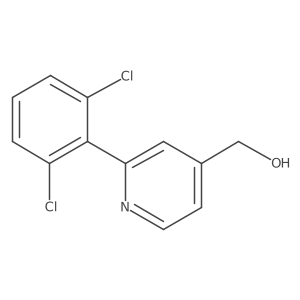 2-(2,6-Dichlorophenyl)pyridine-4-methanol Structure