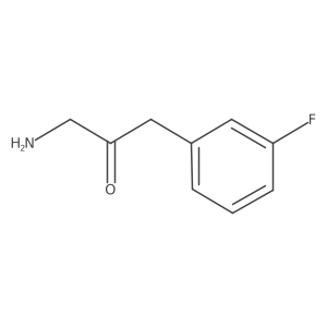 1-Amino-3-(3-fluorophenyl)propan-2-one Structure