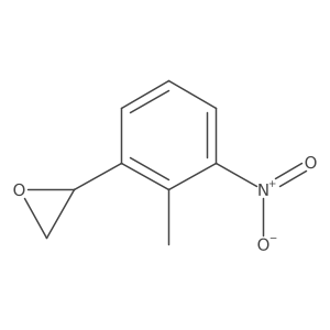 2-(2-Methyl-3-nitrophenyl)oxirane结构式