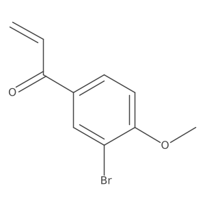 1-(3-Bromo-4-methoxyphenyl)prop-2-en-1-one Structure