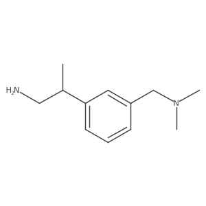 2-{3-[(Dimethylamino)methyl]phenyl}propan-1-amine Structure