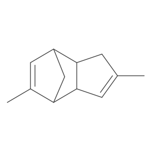 (4S,7R)-2,5-Dimethyl-3a,4,7,7a-tetrahydro-1H-4,7-methanoindene结构式