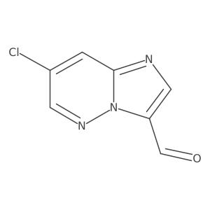 7-Chloroimidazo[1,2-b]pyridazine-3-carbaldehyde结构式