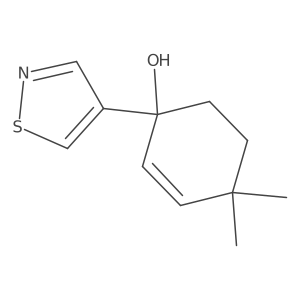 4,4-Dimethyl-1-(1,2-thiazol-4-yl)cyclohex-2-en-1-ol Structure