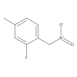 2-Fluoro-4-methyl-1-(nitromethyl)benzene结构式