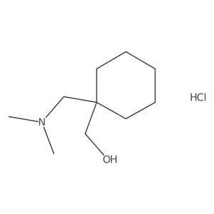 [1-[(Dimethylamino)methyl]cyclohexyl]methanol;hydrochloride结构式