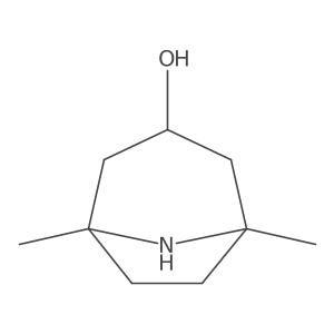 1,5-Dimethyl-8-azabicyclo[3.2.1]octan-3-ol结构式