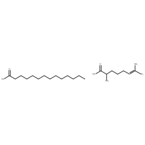 Arginine myristate Structure