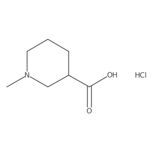 (3R)-1-methylpiperidine-3-carboxylicacidhydrochloride Structure