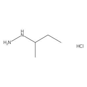 (S)-sec-Butylhydrazine hydrochloride Structure