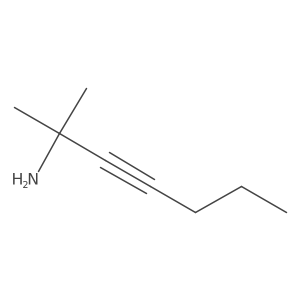 2-Methylhept-3-yn-2-amine结构式