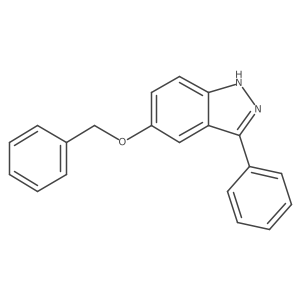 3-Phenyl-5-(Phenylmethoxy)-1H-Indazole Structure