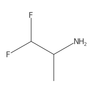 1,1-Difluoropropan-2-amine Structure