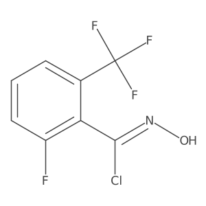 2-Fluoro-N-hydroxy-6-(trifluoromethyl)benzimidoyl Chloride Structure