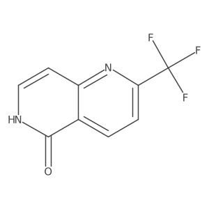 2-(Trifluoromethyl)-1,6-naphthyridin-5(6H)-one Structure