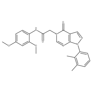N-(2,4-dimethoxyphenyl)-2-(1-(2,3-dimethylphenyl)-4-oxo-1H-pyrazolo[3,4-d]pyrimidin-5(4H)-yl)acetamide Structure