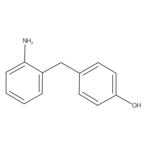 4-[(2-Aminophenyl)methyl]phenol Structure