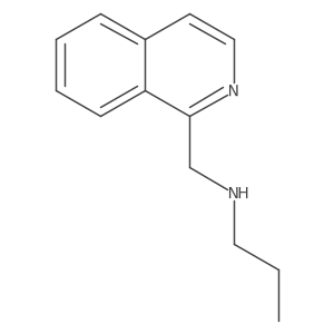 N-Propyl-1-isoquinolinemethanamine结构式