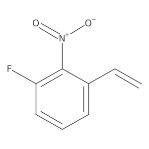 1-Ethenyl-3-fluoro-2-nitrobenzene结构式