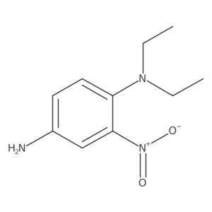 N1,N1-Diethyl-2-nitrobenzene-1,4-diamine结构式