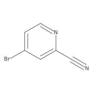 4-Bromo-2-(cyano-13C,15N)pyridine Structure