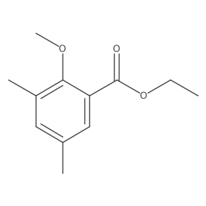 Ethyl 2-methoxy-3,5-dimethylbenzoate结构式