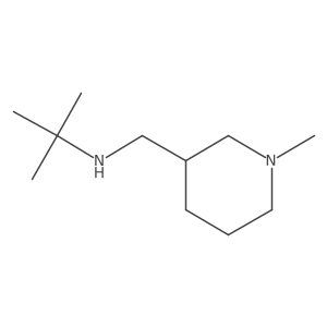 Tert-butyl[(1-methylpiperidin-3-yl)methyl]amine结构式