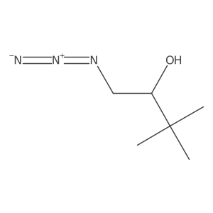 (2R)-1-azido-3,3-dimethylbutan-2-ol Structure