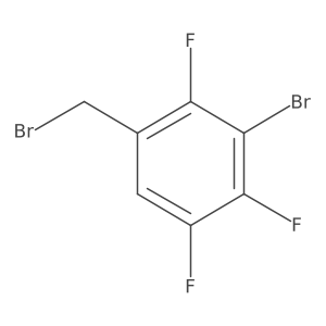 3-Bromo-2,4,5-trifluorobenzyl bromide Structure