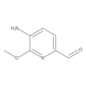 5-Amino-6-methoxypicolinaldehyde Structure