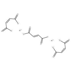 dialuminum;(E)-but-2-enedioate Structure