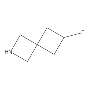 6-Fluoro-2-azaspiro[3.3]heptane Structure