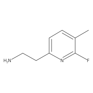 2-(6-Fluoro-5-methylpyridin-2-YL)ethanamine结构式