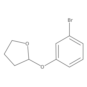 2-(3-Bromophenoxy)tetrahydrofuran结构式