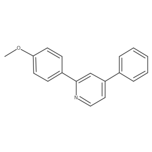 2-(4-Methoxyphenyl)-4-phenylpyridine结构式