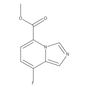 Methyl 8-fluoroimidazo[1,5-a]pyridine-5-carboxylate Structure
