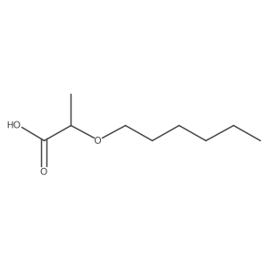 2-(Hexyloxy)propanoic acid结构式