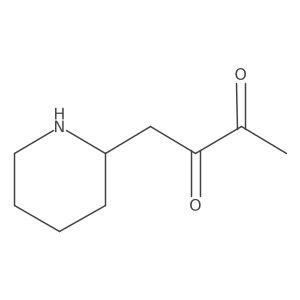 1-(Piperidin-2-yl)butane-2,3-dione结构式