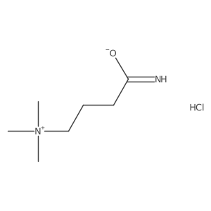 4-(Trimethylazaniumyl)butanimidate--hydrogen chloride (1/1)结构式