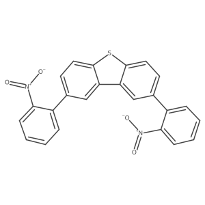 2,8-Bis(2-nitrophenyl)dibenzothiophene Structure
