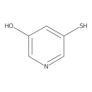 5-Mercaptopyridin-3-ol结构式