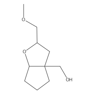3aH-Cyclopenta[b]furan-3a-methanol, hexahydro-2-(methoxymethyl)-结构式