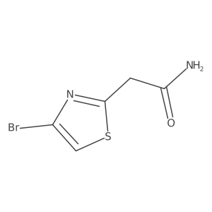 2-(4-Bromothiazol-2-yl)acetamide Structure