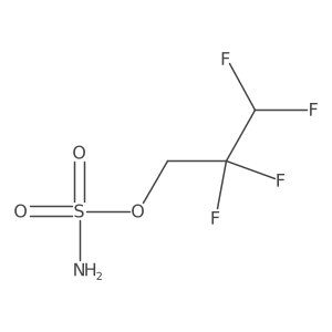 2,2,3,3-Tetrafluoropropyl sulfamate Structure