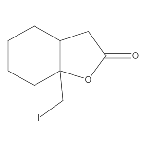 7A-(iodomethyl)-octahydro-1-benzofuran-2-one Structure