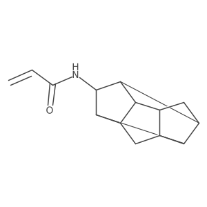 N-{pentacyclo[6.3.0.0^{2,6}.0^{3,10}.0^{5,9}]undecan-4-yl}prop-2-enamide结构式