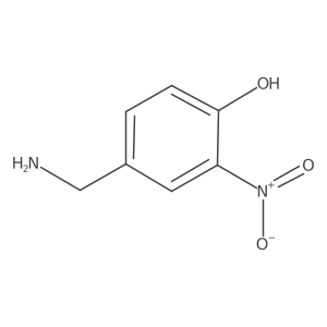 4-Hydroxy-3-nitrobenzylamine Structure