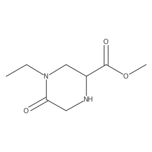 Methyl 4-ethyl-5-oxopiperazine-2-carboxylate Structure