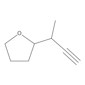 2-(But-3-yn-2-yl)oxolane结构式